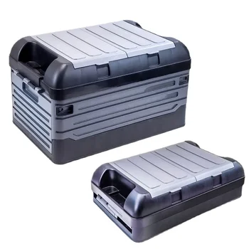 70L Carrier Storage Box Автомобильные аксессуары Инструмент Складной на открытом воздухе Кемпинг Многофункциональное хранение одежды Отделка с дополнительной коробкой