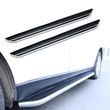 2 шт. Фиксированная подножка Боковая ступенчатая педаль Трубка Nerf Bar Платформа подходит для Chevrolet chevy Trailblazer 2019-2023