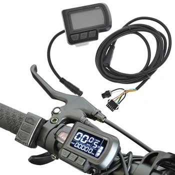  Панель управления велосипедным дисплеем EN06 для электрического велосипеда ЖК-дисплей Практичные замены 100 г 24-48 В