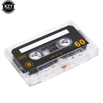  Стандартная кассетная пустая лента Пустая 60-минутная аудиозапись для проигрывателя речевой музыки Кассетный пустой магнитофон Высокое качество