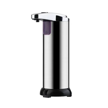 Автоматический бесконтактный дозатор мыла с водонепроницаемым основанием, дозатор жидкого мыла 250 мл для кухни, ванной комнаты отеля