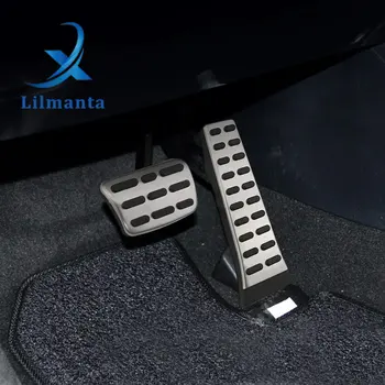 Lilmanta Чехол на педали автомобиля Kia Sorento Sportage Optima K3 K4 K5 2010-2015 для Hyundai Sonata Santa Fe Tucson IX35 I40 Elantra