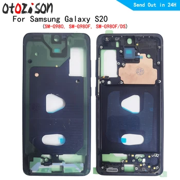  корпус средней рамы ЖК-панель панели панели для Samsung Galaxy S20 SM-G980, SM-G980F, SM-G980F, SM-G980F / DS Средняя рама телефона