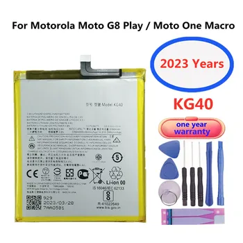 4000 мАч Аккумулятор KG40 для Motorola Moto G8 Play Moto One Macro, One Macro Две SIM-карты, XT2015-2, XT2016-1 /2 Батарея мобильного телефона