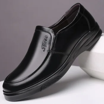 Мужская обувь ручной работы Повседневная обувь из натуральной кожи для мужчин Обувь для ходьбы на плоской платформе Лоферы Дышащие кроссовки Zapatos Hombre
