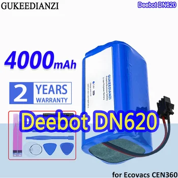 4000 мАч Сменный аккумулятор для батарей Ecovacs CEN360 CEN361 DH35 DH43 DH45 DN620 DN621 N79S N79 600 601 605 710 715 Батареи
