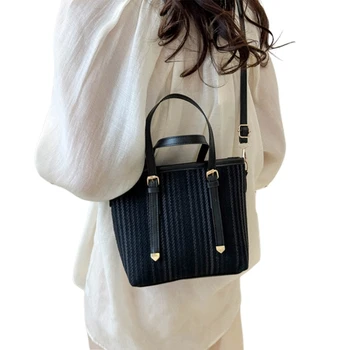 Sleeks Модная сумка через плечо с регулируемым ремешком Простота обслуживания Модная и вместительная сумочка Отлично подходит для повседневных вещей 517D