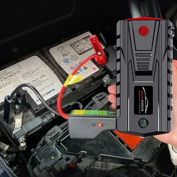  Автомобильное зарядное устройство 99900 мАч Автомобильный джамп-стартер Аварийный запуск батареи Источник питания Зарядное устройство для зарядки аккумулятора Автоаксессуары