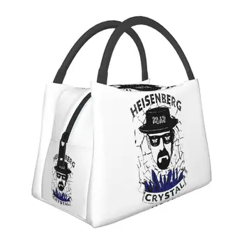 Heisenberg Walter White Изолированные сумки для обеда для работы Офис Breaking Bad Многоразовый кулер Thermal Bento Box Женщины