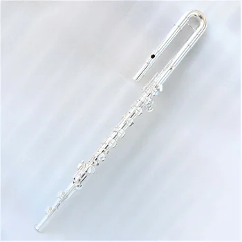 Хорошее качество C флейта 16 закрытых отверстий флейта музыкальный инструмент Посеребренная профессиональная флейта