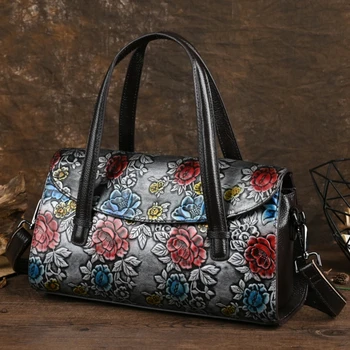 Новая мода из воловьей кожи Натуральная кожа Женская сумка-слинг Универсальная сумка большой емкости Женская сумка-мессенджер M914
