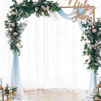 Высокое качество Свадебная прямоугольная арка Стойка Цветочный воздушный шар Арка Подставка Фон для вечеринки Декор 1,5 * 2 м