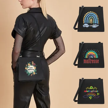 2023 Новая женская квадратная сумка Модная сумка Maitresse Pattern Сумка через плечо Женская сумка-шопер Ежедневная простая пряжка башни Маленькая сумка через плечо