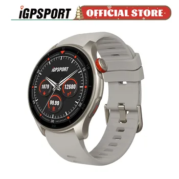 iGPSPORT LW10 Смарт-часы 1,43 дюйма AMOLED Мониторинг сердечного ритма Bluetooth Вызов GPS Спорт Фитнес Часы Кислород в крови