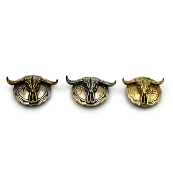 Bull Conchos Завинчивающиеся кожаные декоративные пуговицы