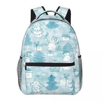Счастливого Рождества Набор школьных сумок с 3D-печатью для девочек-подростков Начальная школа Дети Рюкзак Книжные сумки Детская сумка Сумка