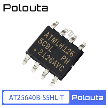 6 шт. Polouta AT25640B-SSHL-T 5CB SOP8 EEPROM Чип памяти Arduino Nano Интегральные схемы DIY Электронный комплект Бесплатная доставка