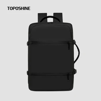 Toposhine 2023 Новый мужской рюкзак в корейском стиле 15,6-дюймовая водонепроницаемая оксфордская прочная качественная сумка для ноутбука повседневная дорожная сумка