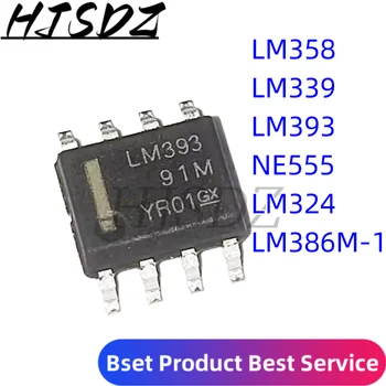 Circuito amplificador de LM386M-1, accesorio LM358, LM393, LM339, LM324, NE555, SOP, SMD, LM358DR, LM324DR, lm3393dr, NE555DR, L