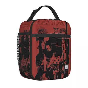 Nana Браслет Black Stones Spread Аксессуары Изолированная сумка для ланча Коробка для еды Многоразовый уникальный дизайн Термоохладитель Bento Box