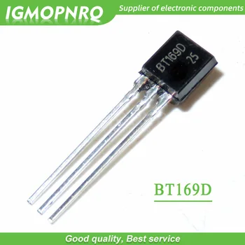 50шт BT169D BT169 TO-92 Симистор Тиристор SCR 400V 9A 3-контактный SPT новый оригинал