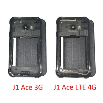 Новая боковая задняя крышка шасси для Samsung J1 Ace 3G 4G J110F J110G J110H J110L J110 Корпус телефона Средняя рама Панель задней двери