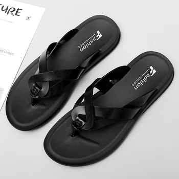 Mazefeng Brand 2023 Новое поступление Летние мужские шлепанцы Высококачественные пляжные сандалии Противоскользящая повседневная обувь Zapatos Hombre оптом