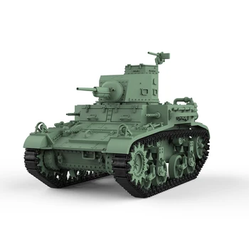 SSMODEL 35503 V1.5 1/35 Набор моделей из смолы, напечатанный на 3D-принтере, США Легкий танк M2A4