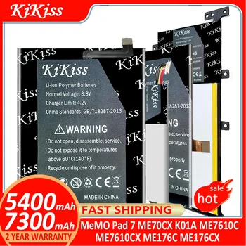 KiKiss Battery B11P1405 C11P1326 Для ASUS MeMO Pad 7 Pad7 ME70CX K01A ME7610C ME7610CX ME176C ME176CX Аккумуляторы + бесплатные инструменты