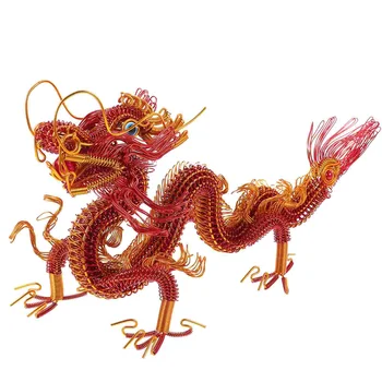 Настольный декор статуи дракона в китайском стиле модель дракона дома статуя дракона
