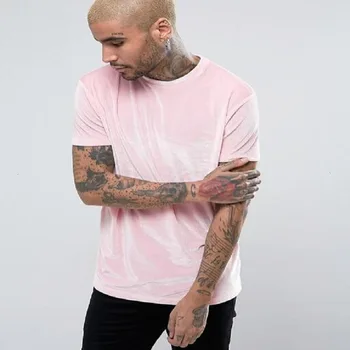 14 цветов розовый хаки черный бархат фланелевая футболка мужская совершенно новая повседневная уличная футболка с коротким рукавом хип-хоп swag велюровые футболки