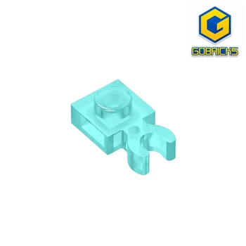 Gobrick] GDS-814 ТАРЕЛКА 1X1 W. ДЕРЖАТЕЛЬ совместим с детскими игрушками LEGO 4085 60897 Сборка строительных блоков Технические