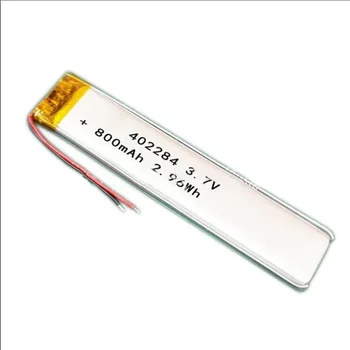 3,7 В 500 мАч 801350 Литий-полимерный литий-литийский аккумулятор Jst-Ph 2Pin 2.0 для зарядки питания смарт-часов MP3 НОУТБУК МОБИЛЬНАЯ МОЩНОСТЬ DVD-КАМЕРА