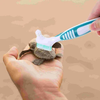 Щетка для чистки водной черепахи Щетка для чистки панциря черепахи Инструмент для очистки панциря черепахи