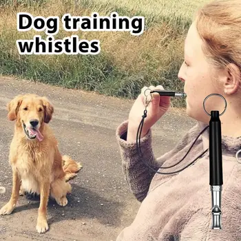 Свисток для собак Отзыв свистков для дрессировки домашних животных, чтобы перестать лаять Устройство для дрессировки собак Флейта Остановить лай Товары для домашних животных Инструмент звукового тренажера