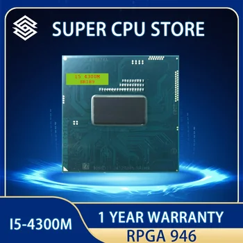 Совершенно новый для процессора Intel Core i5-4300M 2,6 ГГц Процессор 3 МБ кэш-памяти SR1H9 i5 4300M Процессор ноутбука FCPGA946