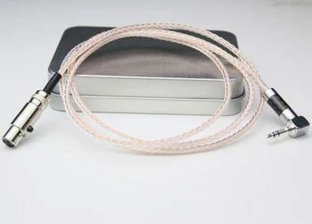 Audiocrast 8 ядер 7N OCC Посеребренный / медный серебристый кабель для наушников K240 K242 K271 K272 K702 Q701