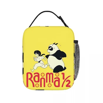 Ranma 1/2 Saotome Pig Girls Изолированные сумки для ланча Водонепроницаемые сумки для пикника Термо Ланч-бокс Ланч-тоут для женщин Работа Дети Школа